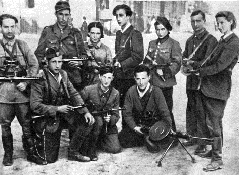 Jewish partisans from Vilna.